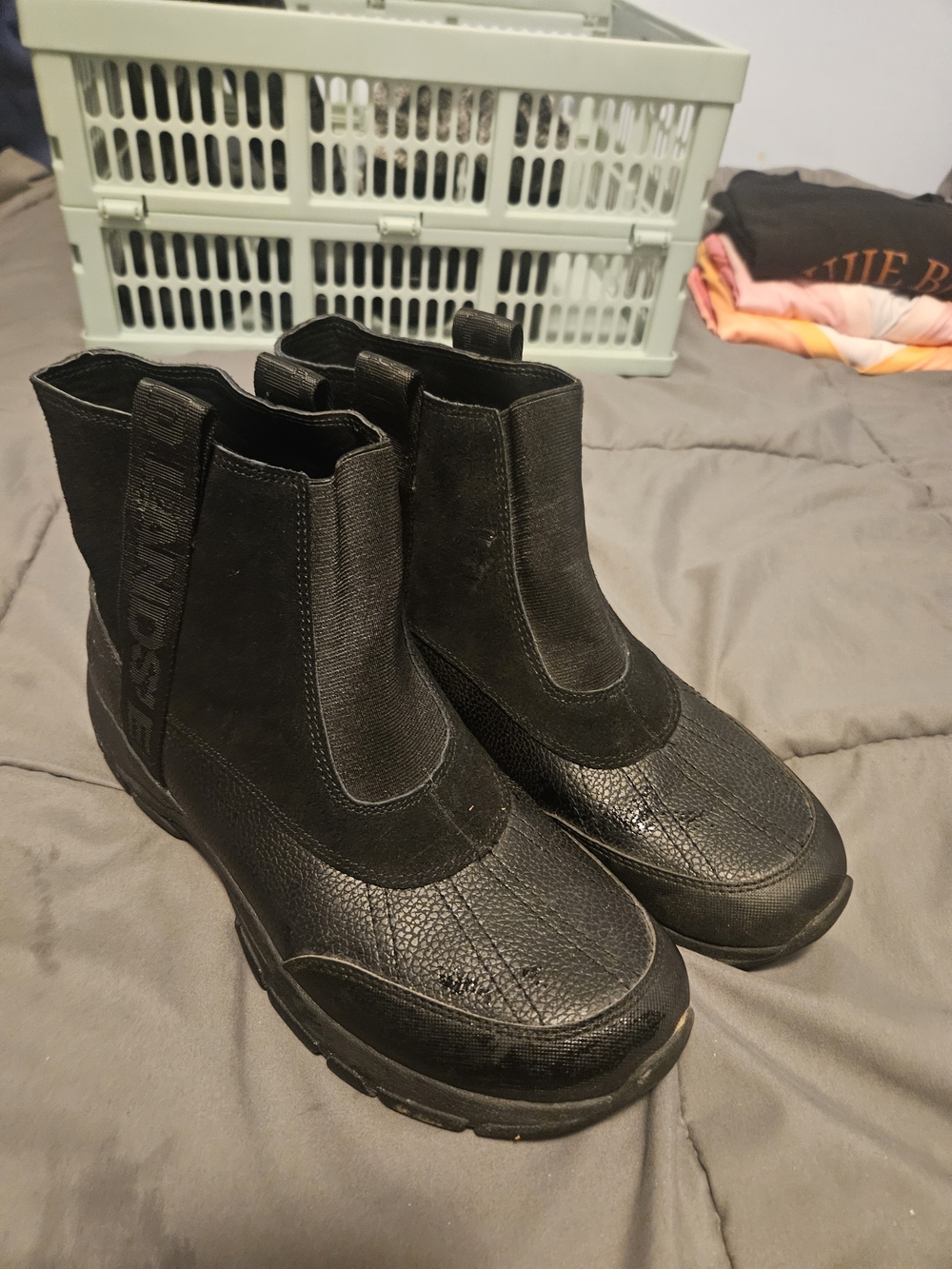 Lands' End Black Women's Chelsea Ankle Boots
